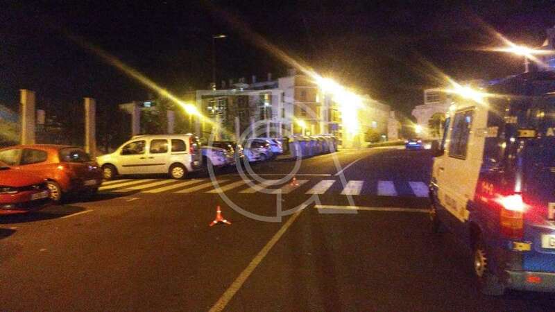 Paso de peatones donde se produjo el atropello (Foto TA)